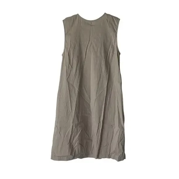 Theory Keshelle Back Lace Up Dress in Beige Size 6 - Picture 2 of 9